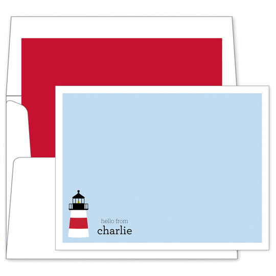 Lighthouse Flat Note Cards